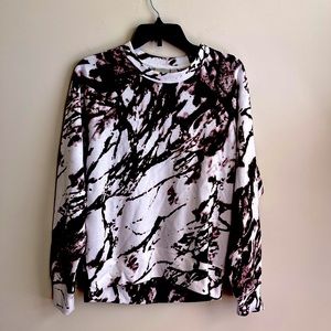 Zella Purple Tie Dye Sweatshirt size small